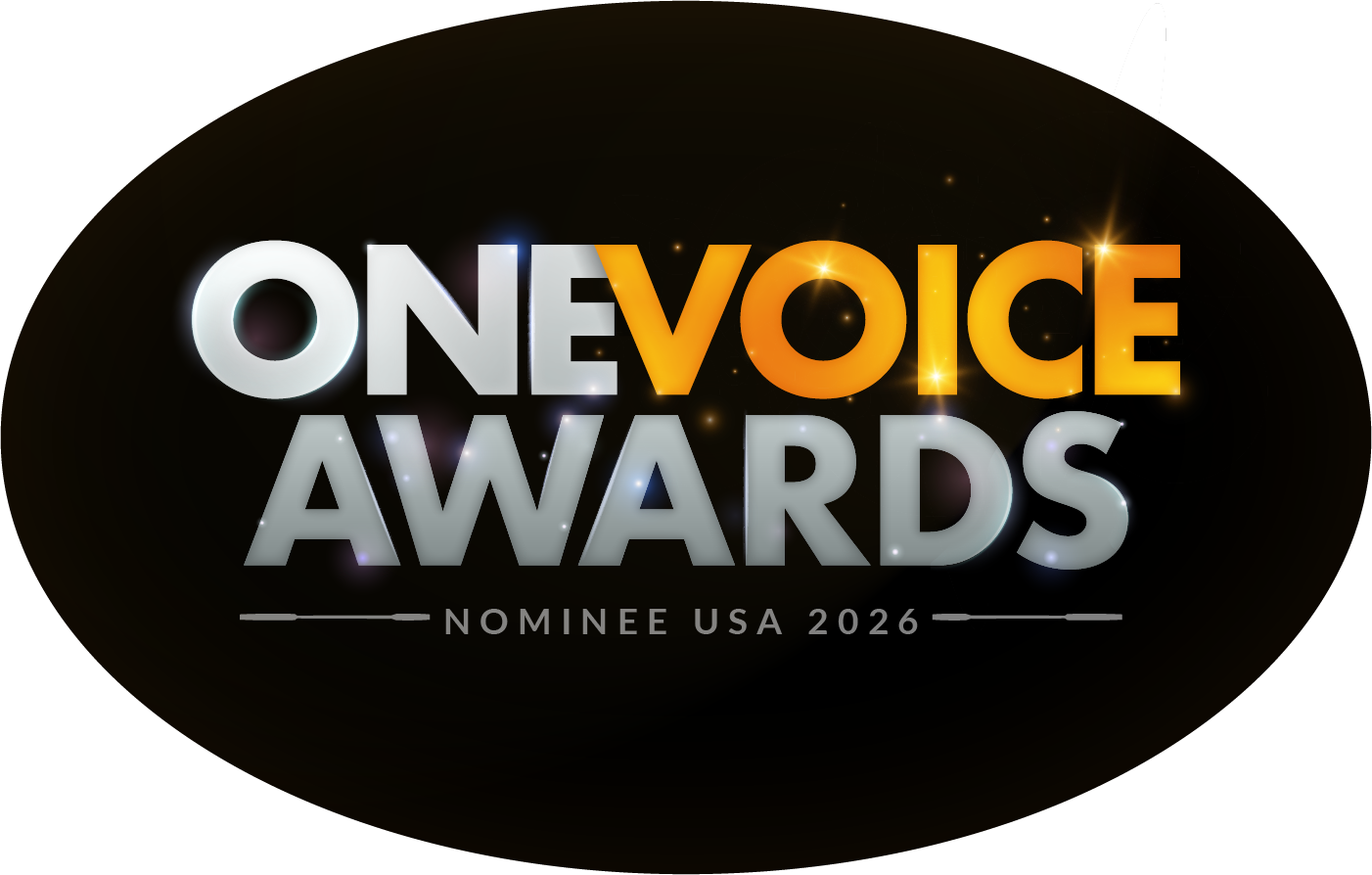 One Voice Awards 2026 nomination badge Liana Bdewi